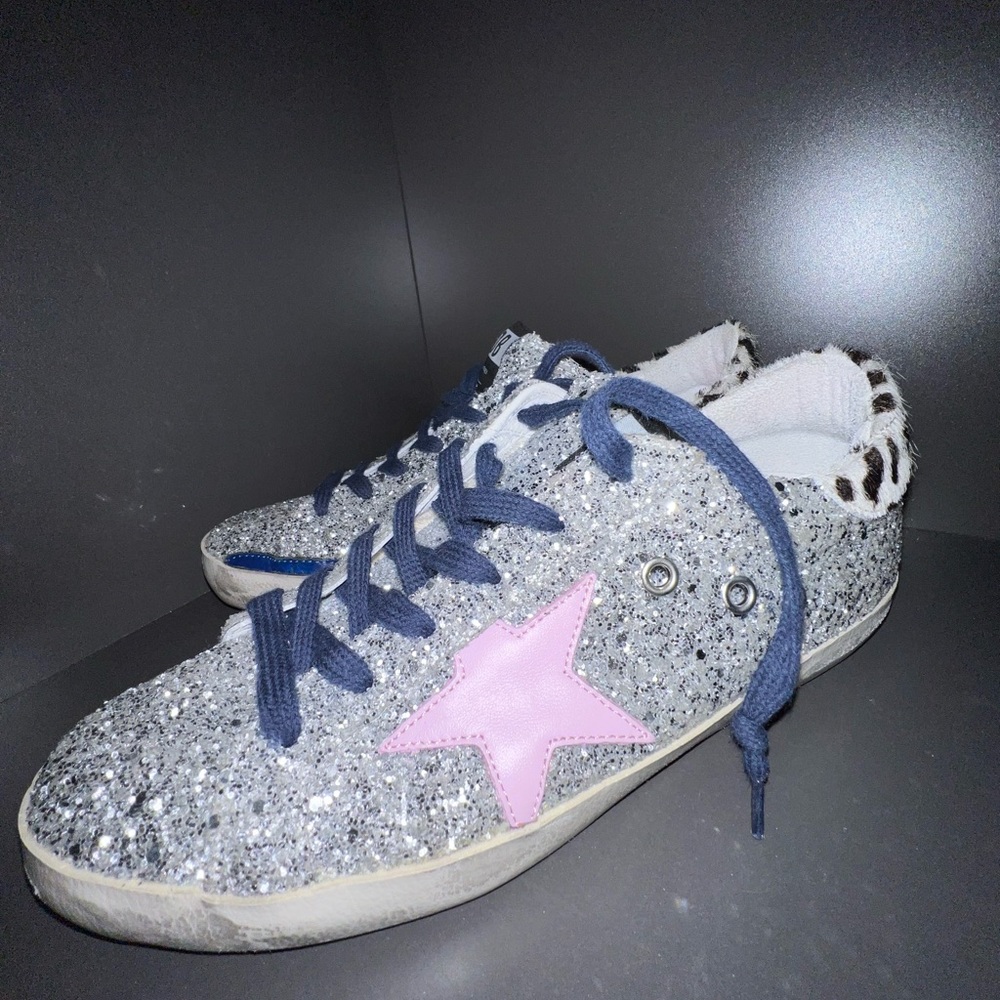 Golden Goose
Superstar Glitter Low-Top Sneakers
